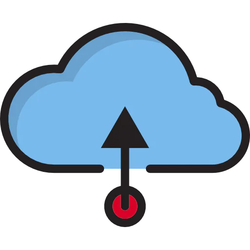 Computing cloud アイコン
