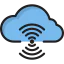 Computing cloud icon 64x64