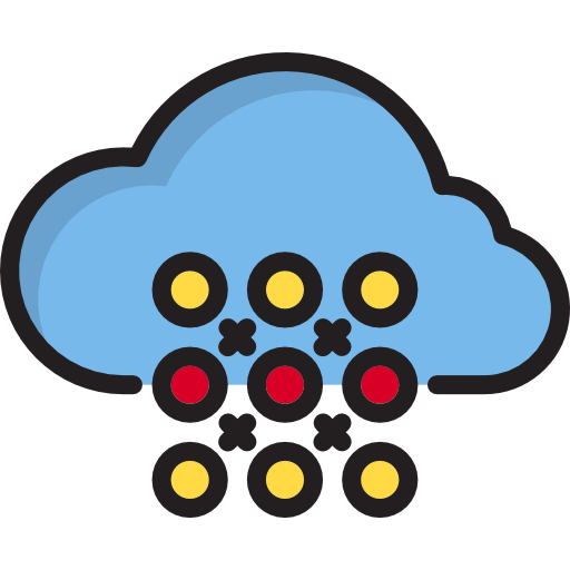 Computing cloud icône