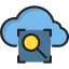 Computing cloud icon 64x64