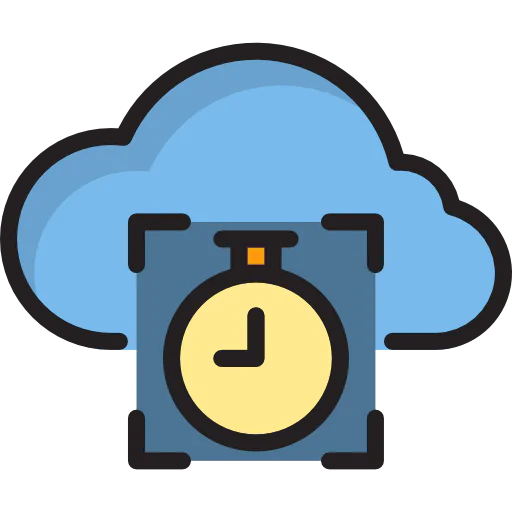 Computing cloud アイコン
