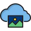 Computing cloud icon 64x64