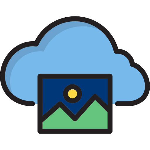 Computing cloud アイコン