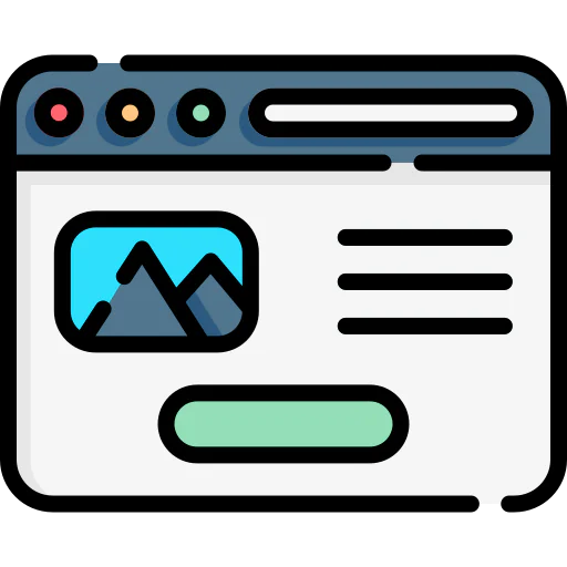 Landing page icon