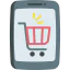 Online shopping icon 64x64
