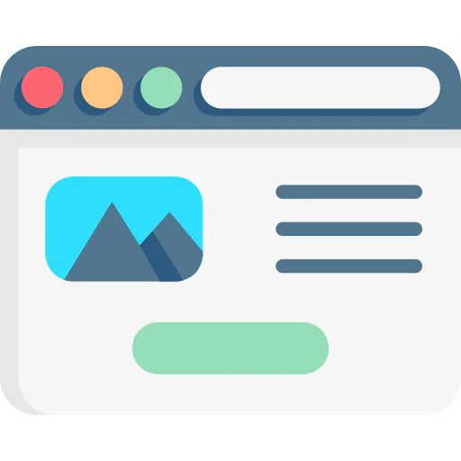 Landing page icon