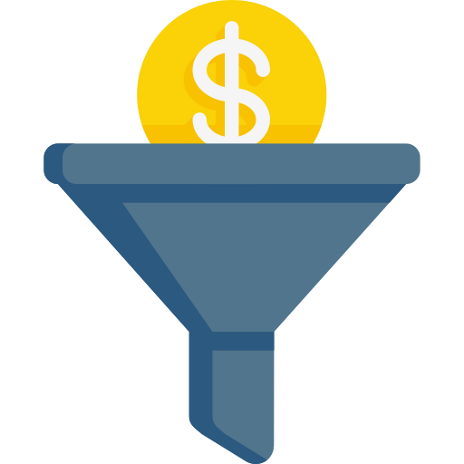 Sales funnel icon