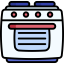 Cooking stove icon 64x64
