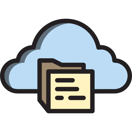 Cloud computing icône