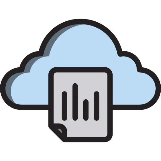 Cloud computing icône