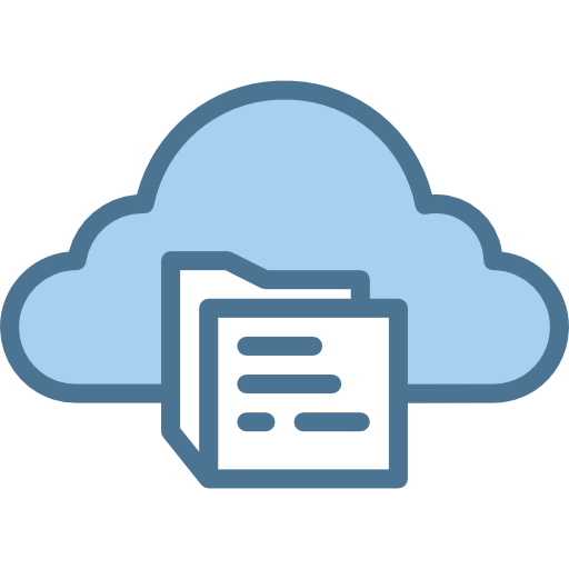 Cloud computing ícone