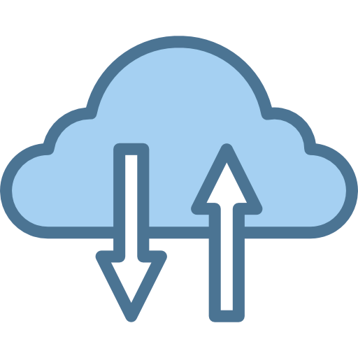 Cloud computing icône