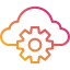 Cloud computing icon 64x64