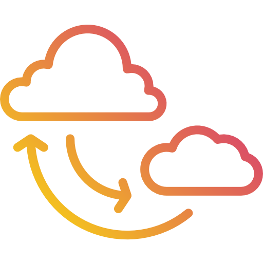 Cloud computing icône
