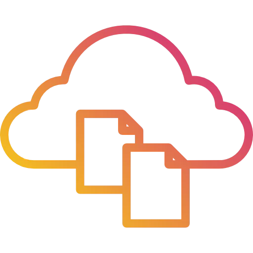 Cloud computing アイコン