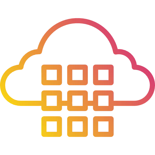 Cloud computing Ikona