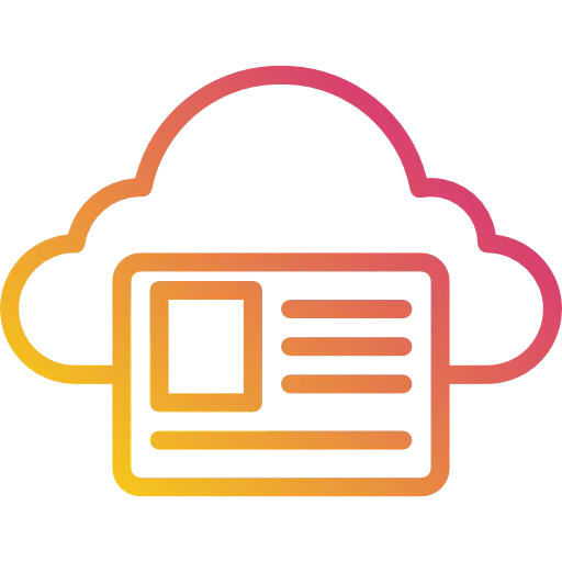 Cloud computing Symbol