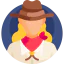 Cowgirl icon 64x64