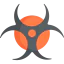 Biohazard ícone 64x64