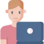 Онлайн обучение иконка 64x64