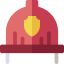 Firefighter helmet アイコン 64x64