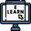 Elearning ícono 64x64