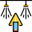 Fire sensor icon 64x64