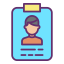 Id card ícone 64x64