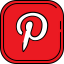 Pinterest biểu tượng 64x64