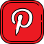 Pinterest icon 64x64