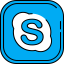 Skype іконка 64x64