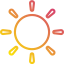 Sun icon 64x64