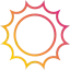 Sun icon 64x64