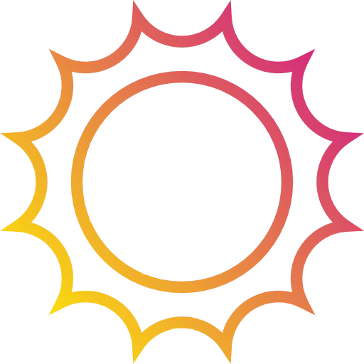 Sun icon
