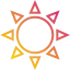 Sun icon 64x64