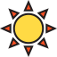 Sun icon 64x64