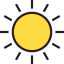 Sun icon 64x64