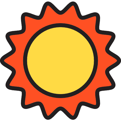 Sun icon