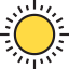 Sun icon 64x64