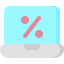 Laptop Symbol 64x64