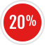 Percentage icon 64x64