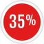 Percentage icon 64x64