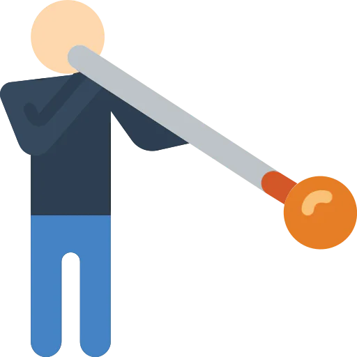 Glassblowing icon