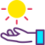 Sun icon 64x64