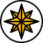 Wind rose іконка 64x64