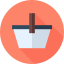 Shopping basket icon 64x64