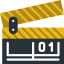 Clapperboard icon 64x64
