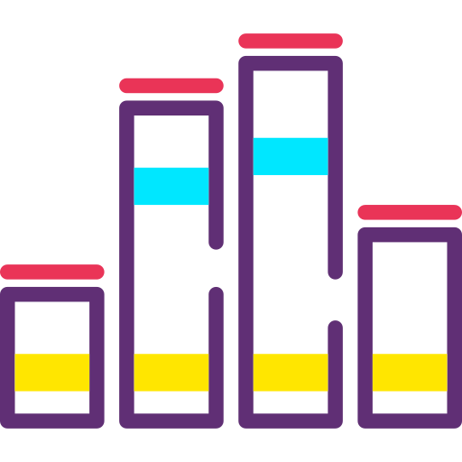 Bars graphic icon