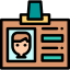 Id card icon 64x64