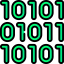 Binary code icon 64x64